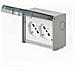 421021PAR presa energia 2 x Type F + Type L Grigio - Foto miniatura 2