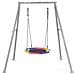 Altalena Da Giardino Con Dondolo A Nido Ottagonale Per Bambini 3-10 Anni 44112 - Foto miniatura 4