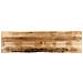 Piano Tavolo Bordi Vivi 180x40x2,5 Cm Legno Di Mango Grezzo - Foto miniatura 1