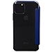 Custodia Per Iphone 11 Pro In Pelle Con Retro Trasparente E Portacarte, Blu - Foto miniatura 3