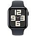 Watch SE GPS 44mm Cassa Alluminio Mezzanotte con Mezzanotte Sport Band - S /M - Foto miniatura 2