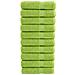 Asciugamani SOLUND 10 pz Verde Mela 50x100 cm 600 g /m² - Foto miniatura 1