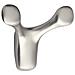 Gancio Da Parete Bull Horn - Appendiabiti Unico Ed Elegante Silver - Foto miniatura 1
