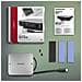 HMC-UFO USB-C Hub M. 2 SATA /NVMe 1 Gbit /s Ethernet 384 kHz Audio Cablato USB 3.2 Gen 2 (3.1 Gen 2) Type-C Nero - Foto miniatura 6