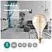 E27 A160 5w 280lm 2000k Dimmerabile Lampadina A Filamento Di Vetro Vintage Led, Trasparente - Foto miniatura 4
