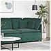 Modulo Angolare Divano Modulare con Cuscini Verde Scuro 100 cm - Foto miniatura 2