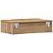 Comodino Rovere Artigianale 60x35 cm in Legno Multistrato - Foto miniatura 9