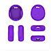 Custodia Protettiva In Silicone Per Tamagotchi Uni - Protezione E Stile Purple - Foto miniatura 1
