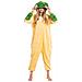 Pigiama Da Donna Tuta Kigurumi Onesie Star Wars Yoda Giallo 145-155 Cm S - Foto miniatura 2