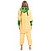 Pigiama Da Donna Tuta Kigurumi Onesie Star Wars Yoda Giallo 145-155 Cm S - Foto miniatura 3