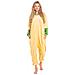 Pigiama Da Donna Tuta Kigurumi Onesie Star Wars Yoda Giallo 145-155 Cm S - Foto miniatura 5