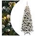 Albero di Natale artificiale con 300 LED Bianco 180 cm - Foto miniatura 1
