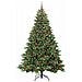 Albero di Natale artificiale con 300 LED Verde 210 cm PE e PVC - Foto miniatura 3