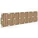 Testata con Comodino 3 pcs Rovere artigianale Legno multistrato - Foto miniatura 9