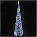 Lusso Casadino -  Piramide Decorativa Cono Luce Led Acrilico Bianco Freddo 90 Cm - Foto miniatura 1