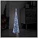 Lusso Casadino -  Piramide Decorativa Cono Luce Led Acrilico Bianco Freddo 90 Cm - Foto miniatura 7