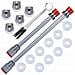 Set Di Prolunghe Per Pistola A Spruzzo 30cm E 50cm - Compatibile Con Filettatura 7/8"" | Accessori Verniciatura | Alta Pressione 290 Bar - Foto miniatura 1