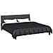Piumone Completo Annuale Nero 220 x 240 cm Satin e Micropile - Foto miniatura 3