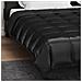 Piumone Completo Annuale Nero 220 x 240 cm Satin e Micropile - Foto miniatura 4