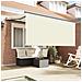 Tenda Retrattile Crema 300 x 200 cm Poliestere e Alluminio - Foto miniatura 3