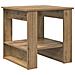 Tavolino da salotto Rovere artigianale 51 x 50 x 50 cm - Foto miniatura 1