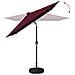 Parasol da Giardino con Luci LED 200 x 300 cm Poliestere - Foto miniatura 4