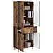 Set di armadi 2 pcs Legno antico Legno ingegnerizzato - Foto miniatura 2