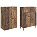 Set di armadi 2 pcs Legno antico Legno ingegnerizzato - Foto miniatura 3