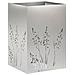 Vaso da giardino Argento 50 x 50 x 75 cm Acciaio Inox - Foto miniatura 1