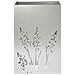 Vaso da giardino Argento 50 x 50 x 75 cm Acciaio Inox - Foto miniatura 4