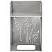 Vaso da giardino Argento 50 x 50 x 75 cm Acciaio Inox - Foto miniatura 8