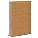 Mobile per CD Sonoma grigio 65 x 23,5 x 97,5 cm - Foto miniatura 6