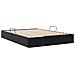 Letto con Contenitore Nero 153 x 203 cm Similpelle - Foto miniatura 6
