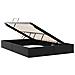 Letto con Contenitore Nero 153 x 203 cm Similpelle - Foto miniatura 9