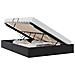 Letto con Contenitore Nero 153 x 203 cm Similpelle - Foto miniatura 1