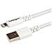 Cavo connettore lungo Lightning a 8 pin Apple a USB per iPhone / iPod / iPad bianco da 3 m - Foto miniatura 1