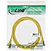 cavo patch per rete dati lan cat. 5e, 2x rj45, schermatura futp, colore giallo, 0,3m - Foto miniatura 2