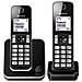 KX-TGD312JTB Cordless Dect Duo con aggiuntivo colore Nero - Foto miniatura 1