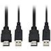 KVM-0290, USB, USB, HDMI, 1920 x 1200 Pixels, Nero, Grigio, 0 - 50 C - Foto miniatura 4