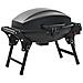 Barbecue e Griglia a Gas Portatile con Fornello Nero - Foto miniatura 10