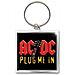 Ac / dc - Plug Me In (portachiavi Metallo)  - Foto miniatura 1