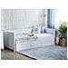 Letto Regolabile Moderno In Color Bianco 90/180x200cm Cahors - Foto miniatura 1