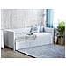 Letto Regolabile Moderno In Color Bianco 90/180x200cm Cahors - Foto miniatura 13