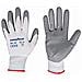 Guanti In Nylon E Nitrile Mod.g057 Taglia 10 Bianco /grigio Lavoro - Foto miniatura 4