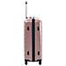 Set Trolley a Custodia Rigida 3 pz Oro Rosa in ABS - Foto miniatura 7