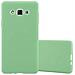 Custodia Compatibile Con Samsung Galaxy A7 2015 In Candy Pastello Verde - Coperchio Protettivo In Silicone Tpu Flessibile - Foto miniatura 1