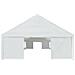 Tendone Per Feste In Pe 6x16 M Bianco - Foto miniatura 6