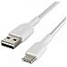 Cavo Intrecciato Da Usb-c A Usb-a 1m - Bianco - Foto miniatura 3
