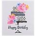 Birthday Card Cake - Medium - Foto miniatura 1