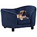Divano per Cani Blu 69x49x40 cm in Peluche - Foto miniatura 5